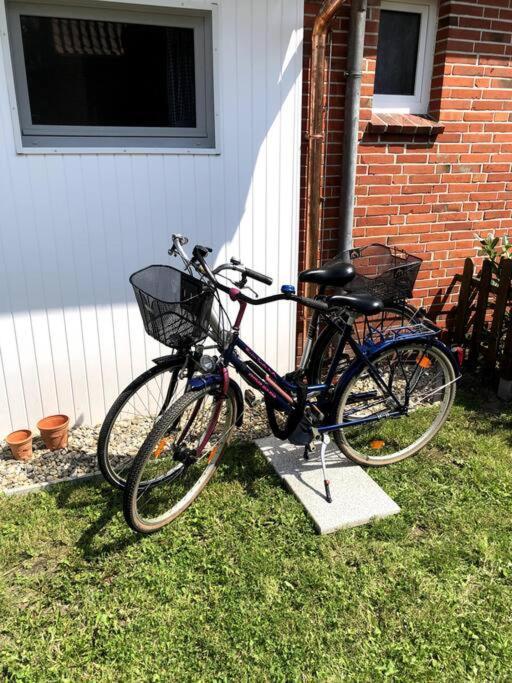 "Kleine 4" Idyllisches Tinyhouse An Der Nordsee Norden Exterior foto